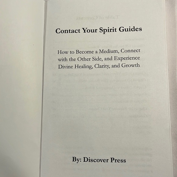Book.  Contact Your Spirit Guides. - Picture 4 of 4